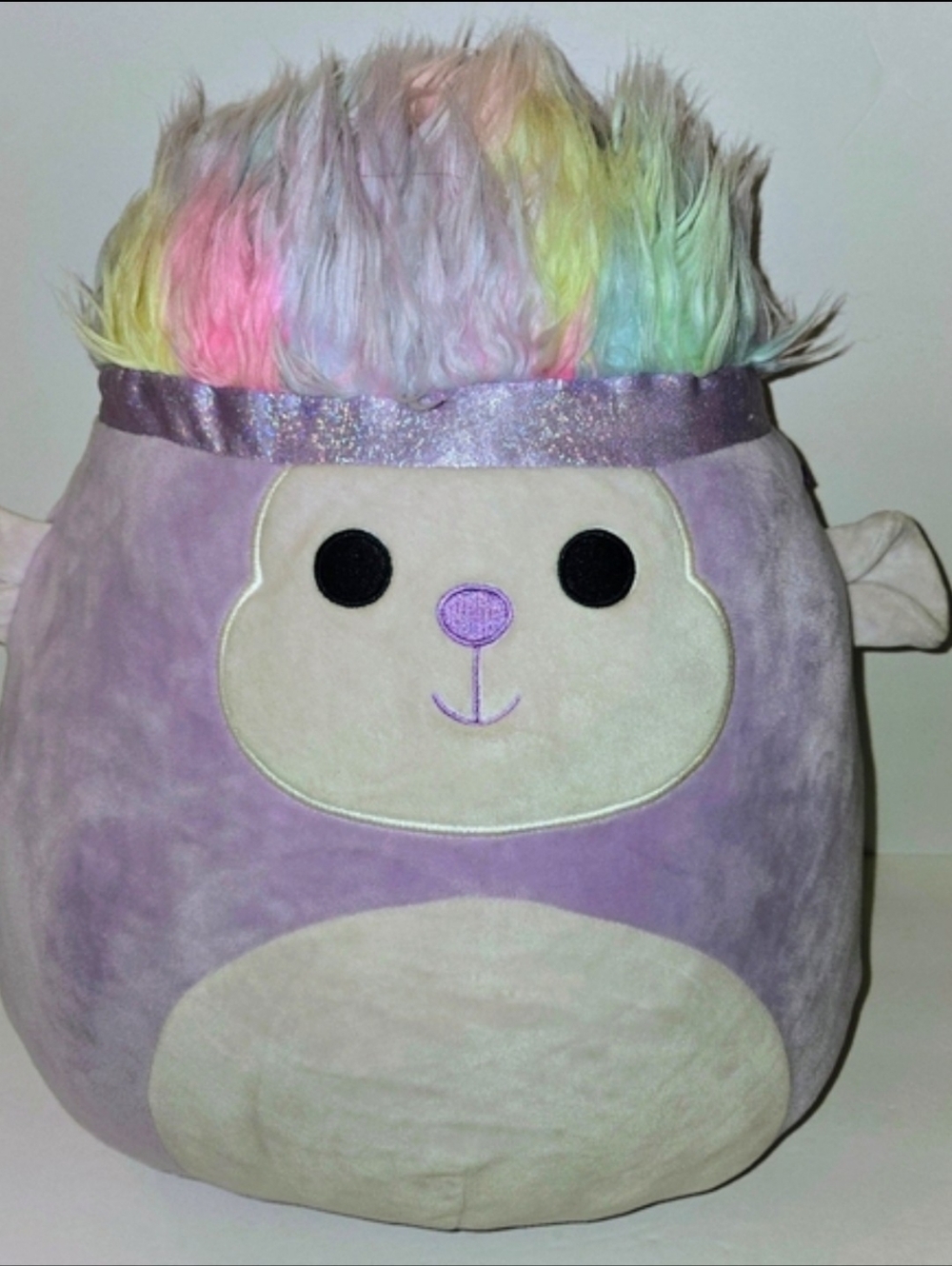 Squishmallows Squish Doos Tazik The Monkey Plush Toy with Rainbow Hair 14"-16"